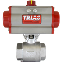 A-T Controls Automated Ball Valve, 22 Series