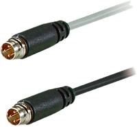 Adsens M8 Male Connector, 3 or 4 pins