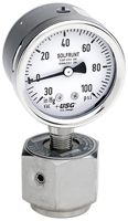 SOLFRUNT ® Model 659 2-1/2" - 63mm Stainless Steel Gauges