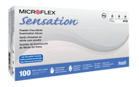 MICROFLEX® Sensation N73 Nitrile Exam Glove with Low Dermatitis Potential