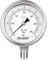 Model MS-100K Industrial Pressure Gauge 