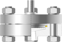 S-Comp 10MPa Threaded Seals With Large Diaphragm 