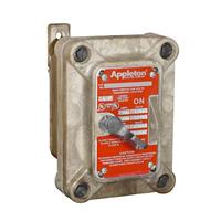 Emerson Appleton Nonmetallic Tumbler Switch, N1 Series