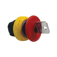 Emerson Appleton Key Release Mushroom Push Button, Unicode 2 Series