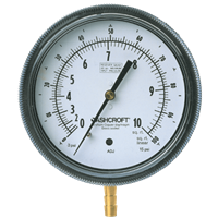 Ashcroft Low Pressure Diaphragm Receiver Gauge, 1495