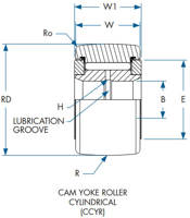 (C)CYR Series Needle Roller Bearing  