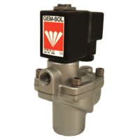 Gem-Sol Pilot-Operated 3/4", 1", 1-1/2", 2" 2/2-Way Solenoid Valve for Dust Collectors