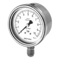 BDT20 Solid Front Pressure Gauge