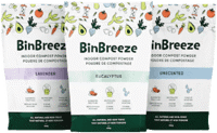 3-Pack Unscented BinBreeze 450g Pouch