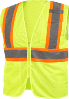 ANSI Class 2 Two-tone Hi-Vis Safety Vests