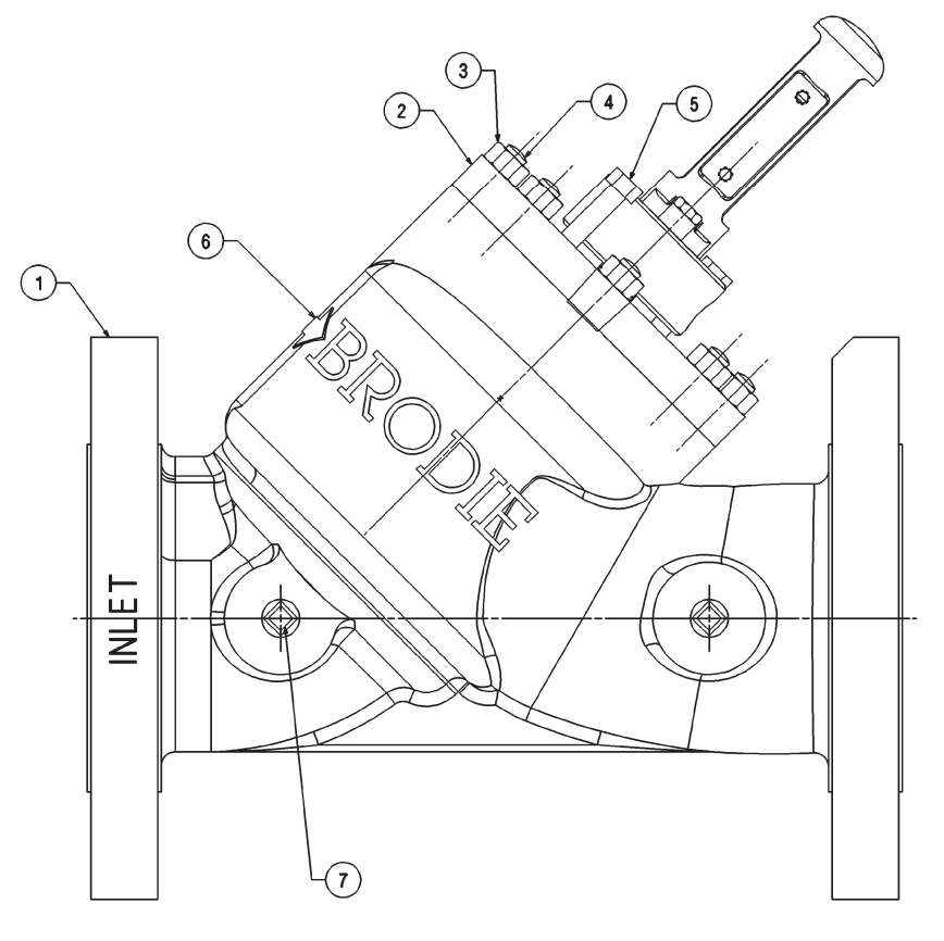 VS21001M Figure 1 Valve Body 150 Size 2