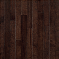 2 1/4" to 3 1/4" Frontier Shadow Hickory Solid Hardwood - American Treasures Collection