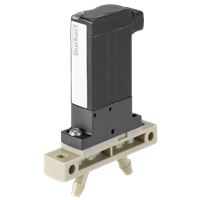 Burkert 2/2 and 3/2-Way Solenoid Valve, 6624 Impulse