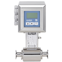 Burkert Full Bore Magmeter, Hygienic Process Connection, 8056