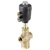 Burkert Pneumatically Operated 3/2-Way Globe Valve CLASSIC, Type 2002