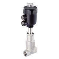 Burkert Fluid Control Systems Pneumatically Operated 2/2-Way Globe Valve, Type 2012