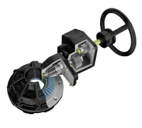 DYNATORQUE BG Multiturn Bevel-Gear Operator