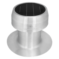 4 Seasons 10 W Flat Roof Solar Vent 