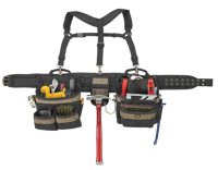 CLC 6714 5-Piece Combo Rig Heavy Duty Tool Belt Lift System