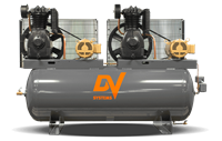 DV Systems 5HP Duplex Heavy Duty Industrial Series