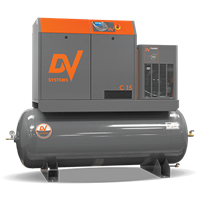 DV Systems C10 Three Phase Rotary Screw Air Compressor