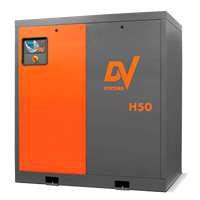 DV Systems H40 Three Phase Rotary Screw Air Compressor