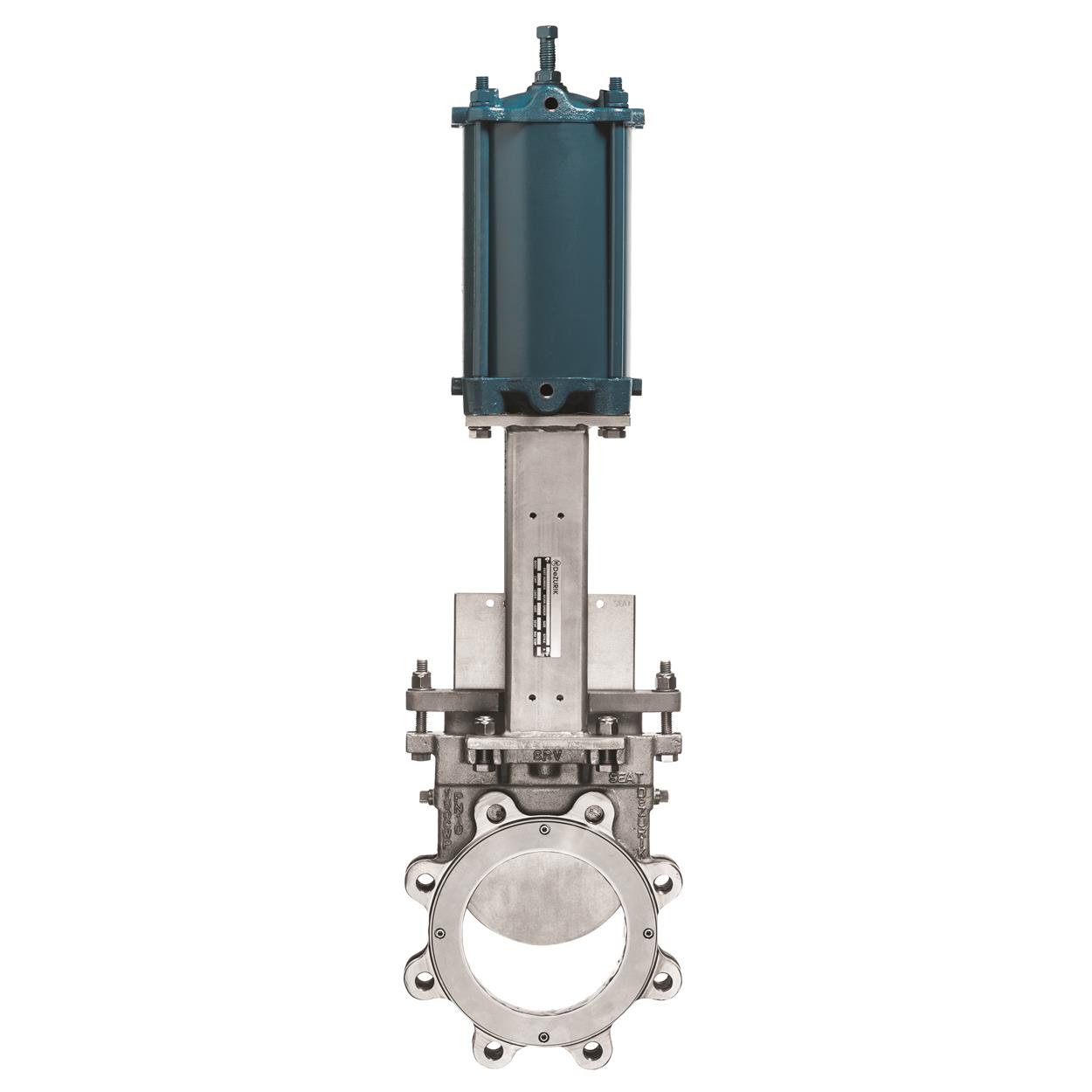 DeZURIK Maximum Duty Cast Stainless Steel Knife Gate Valve (KGCMD