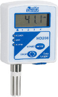 HD208 – Compact Data Logger: Monitoring Temperature, RH and Dew Point