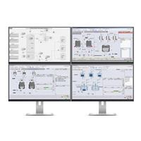 DeltaV™ Four-Monitor Workstation