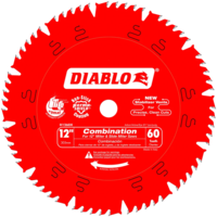 12" x 60 Tooth Combination Saw Blade