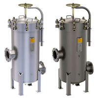 Fulflo S Series Multi - Cartridge Filter Vessels | Carbon Steel, 304 & 316 Stainless Steel ASME Code Designs for Liquid / Gas Filtration
