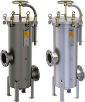 Fulflo SF Series Multi - Cartridge Filter Vessels | Carbon Steel, 304 & 316 Stainless Steel, ASME Code Design for Liquid & Gas Filtration