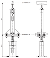 DPS-02 E-Z Line® Adjustable Pipe Supports