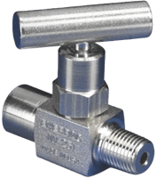 NV251, Gauge Shut-Off Valve, 1/4 in. NPTF Gauge Port, 700 bar