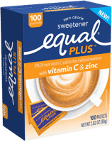 Equal PLUS Vitamin C & Zinc