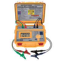 380580 Battery Powered Milliohm Meter