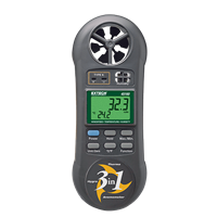 45160 3-In-1 Humidity, Temperature & Airflow Meter