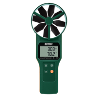 AN320 Large Vane CFM/CMM Anemometer/Psychrometer Plus CO2