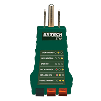 ET15 Receptacle Tester