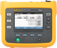 Fluke 1732 and 1734 Three Phase Power Measurement Logger