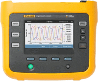 Fluke 1736 and 1738 Three-Phase Power Quality Loggers