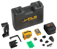 PLS 6G/R RBP Point and Cross Line Green Laser Level Kit