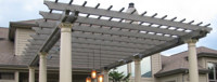 HB&G's Fiberglass Pergola Semi-Custom Options