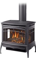 Waitsfield DX 8770 Three Sided Gas Stove 