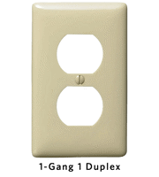 Duplex Receptacle Wallplates