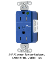 Hospital Grade Circuit Guard® Receptacles