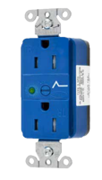 SNAPConnect® Tamper-Resistant Surge Protection Receptacle with Power Indicating LED