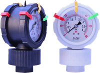 OBS-2VU Double-Sided Pressure Gauge