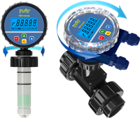 TIP Insertion Paddle Wheel Flow Meter