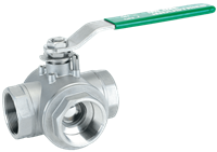 503S Series 3-Way Ball Valve 1/2" - 2"